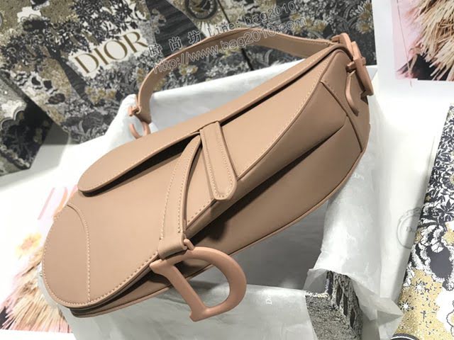 Dior女包 迪奧Saddle大號磨砂牛皮馬鞍包 Dior手提肩背包  dfk1678